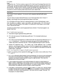 Instructions for Form 2400A Reaffirmation Documents, Page 2