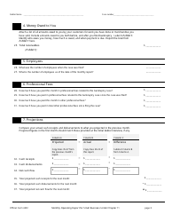 Official Form 425C Monthly Operating Report for Small Business Under Chapter 11, Page 3