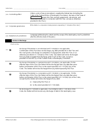 Official Form 425A Plan of Reorganization for Small Business Under Chapter 11, Page 4