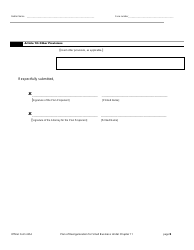 Official Form 425A Plan of Reorganization for Small Business Under Chapter 11, Page 5