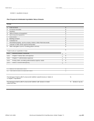 Official Form 425B Disclosure Statement for Small Business Under Chapter 11, Page 21