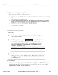 Official Form 425B Disclosure Statement for Small Business Under Chapter 11, Page 5
