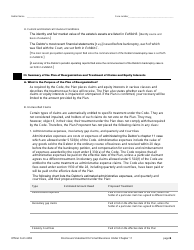 Official Form 425B Disclosure Statement for Small Business Under Chapter 11, Page 6