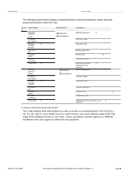 Official Form 425B Disclosure Statement for Small Business Under Chapter 11, Page 8