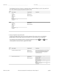 Official Form 425B Disclosure Statement for Small Business Under Chapter 11, Page 9