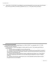 Form AO243 Motion Under 28 U.s.c. 2255 to Vacate, Set Aside, or Correct Sentence by a Person in Federal Custody, Page 12