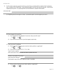 Form AO243 Motion Under 28 U.s.c. 2255 to Vacate, Set Aside, or Correct Sentence by a Person in Federal Custody, Page 5