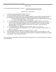 Form AO246 Probation Order Under 18 U.s.c. 3607, Page 2