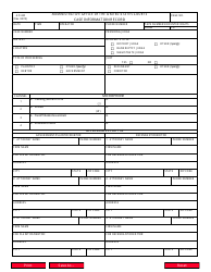 Document preview: Form AO430 Case Information Record