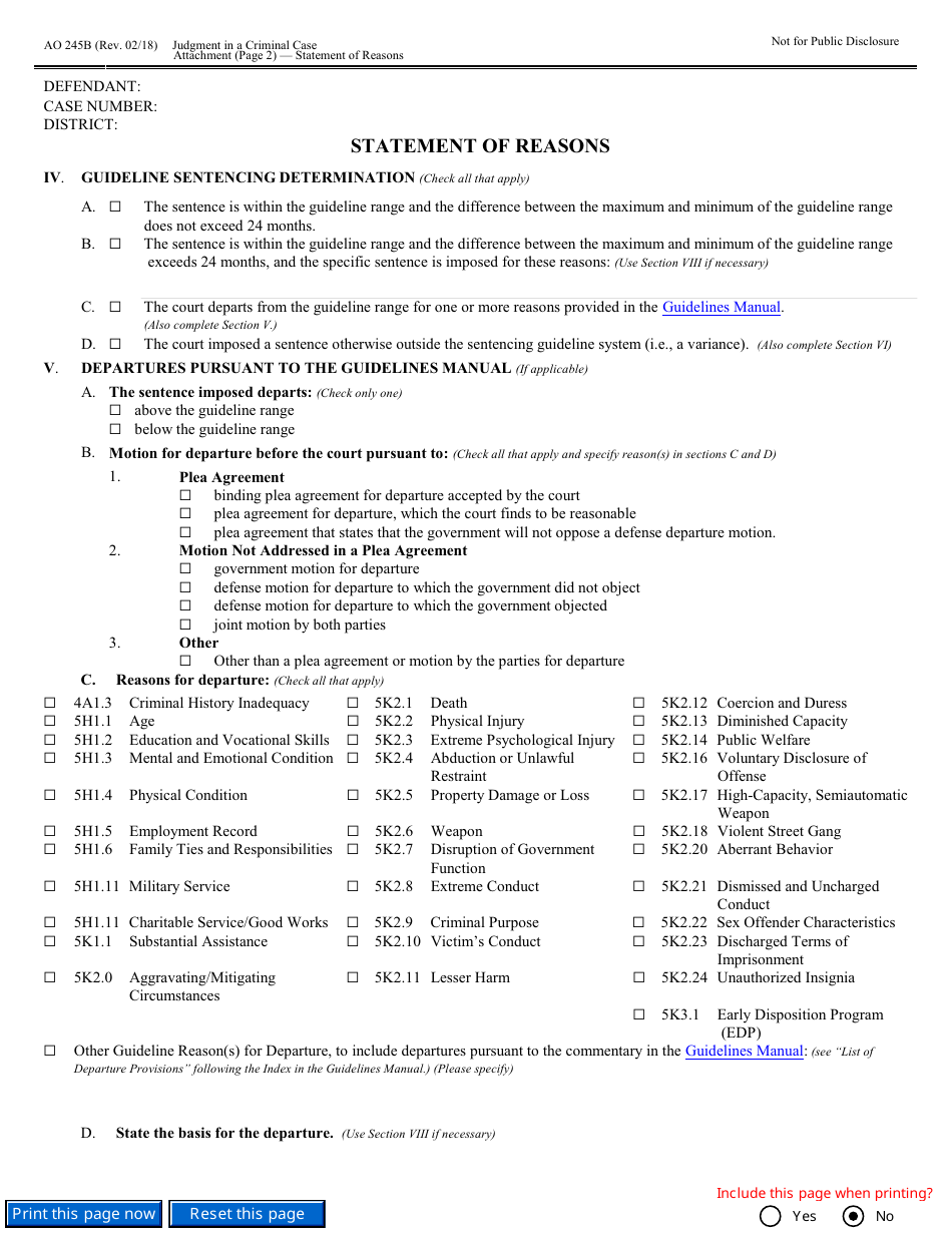 Form AO245B Judgment in a Criminal Case, Page 23