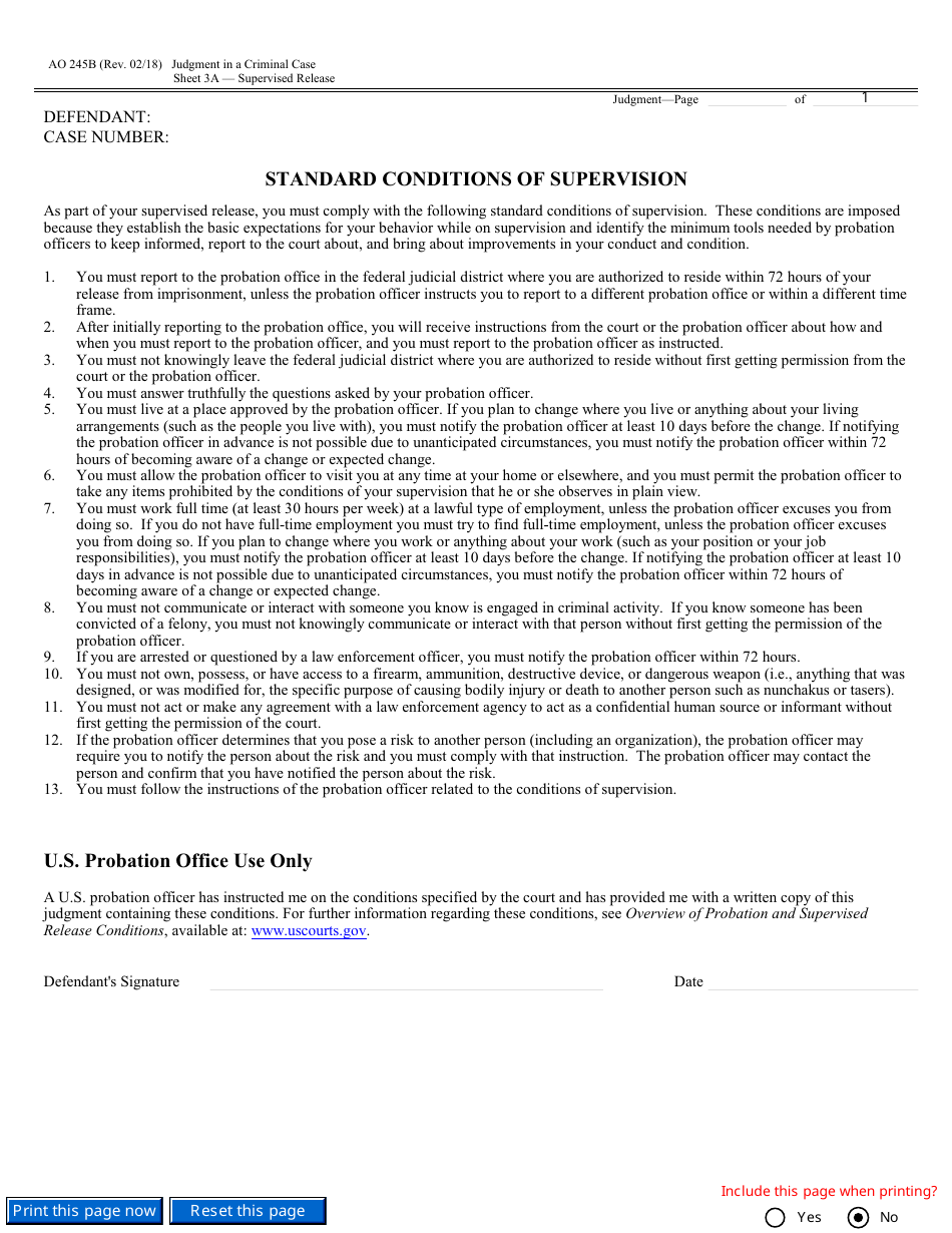 Form AO245B Judgment in a Criminal Case, Page 6