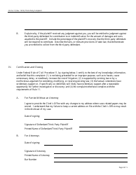 Form Pro Se11 Third - Party Complaint, Page 4