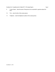 Instructions for Form WT-1 Annual Prosecutor Summary of Wiretap Reports, Page 2