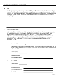 Form Pro Se8 Complaint for Violation of Fair Labor Standards, Page 5
