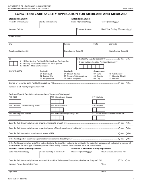 Medicare Cms Form Printable