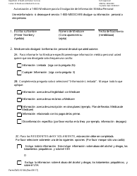 Formulario CMS-10106 Autorizacion a 1-800-medicare Para La Divulgacion De Informacion Medica Personal (Spanish), Page 5