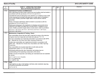 Form CMS-2786X Fire Safety Survey Report - Intermediate Care Facilities With Intellectual Disabilities (Apartment House) - 2012 Life Safety Code, Page 32