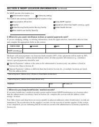Form CMS-20134 Medicare Enrollment Application, Page 14