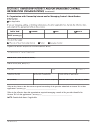 Form CMS-20134 Medicare Enrollment Application, Page 17