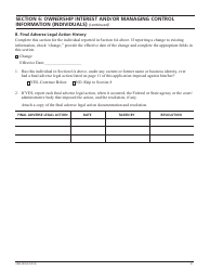 Form CMS-20134 Medicare Enrollment Application, Page 21
