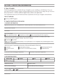 Form CMS-20134 Medicare Enrollment Application, Page 9
