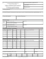 Document preview: Form NIH1742 Agency Agreement and Clearance