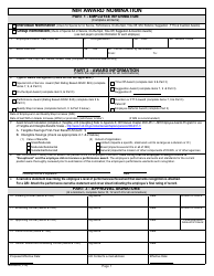 Document preview: Form NIH2833 Nih Award Nomination