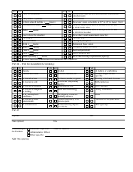 Form NIH750-3 Medical Qualification Determination Questionnaire, Page 2