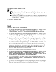 Application for the Occasional Use of Nih-Controlled Facilities, Page 2