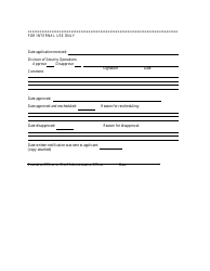 Application for the Occasional Use of Nih-Controlled Facilities, Page 4