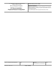 Form NIH2674-3 Icd Recommendation for Proposed Research Assignment, Page 4
