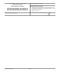 Form NIH2674-3 Icd Recommendation for Proposed Research Assignment, Page 6