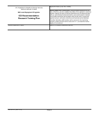 Form NIH2674-3 Icd Recommendation for Proposed Research Assignment, Page 8