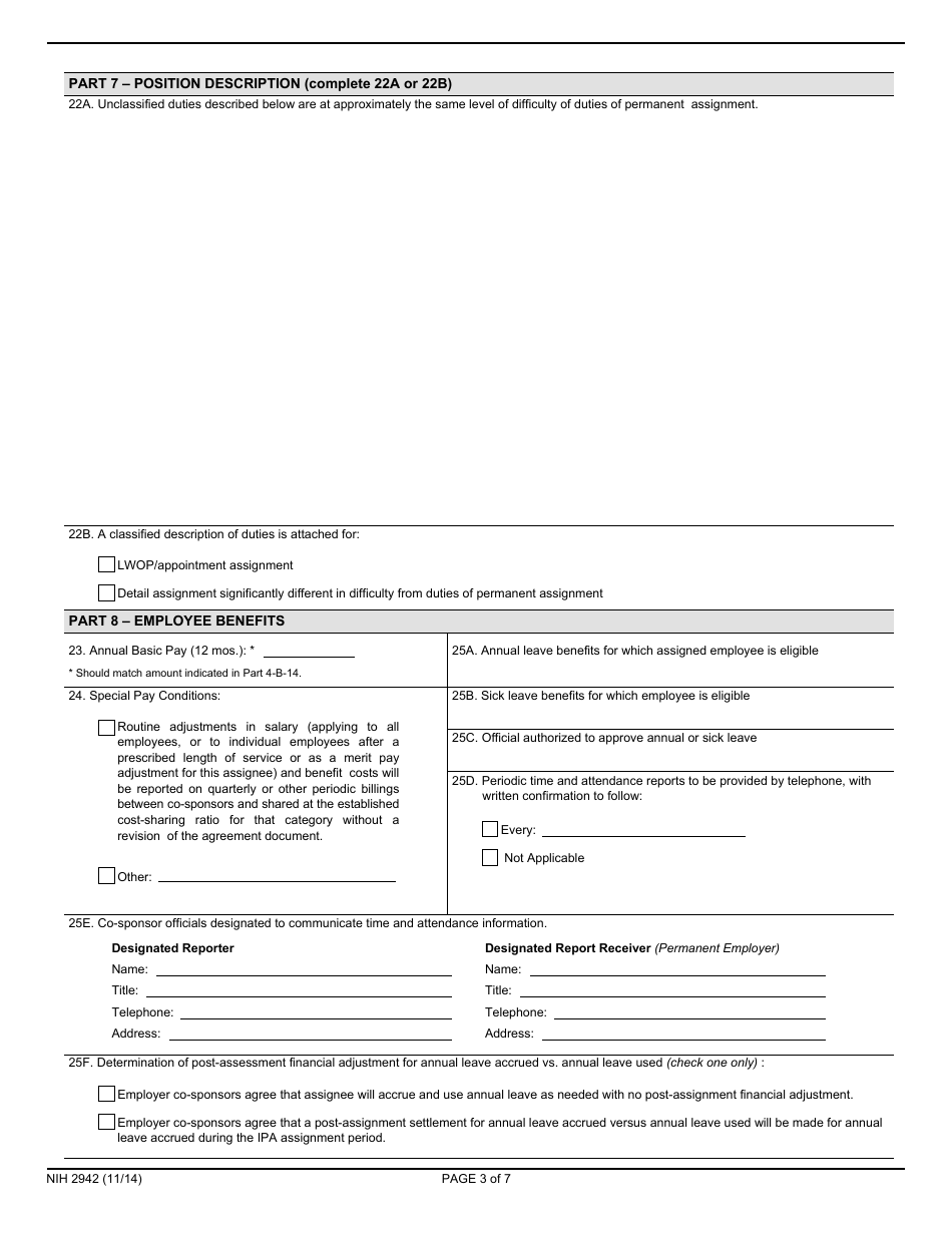 Form 2942 Ipa Assignment Agreement, Page 3