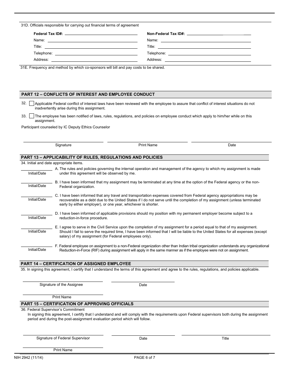 Form 2942 Ipa Assignment Agreement, Page 6