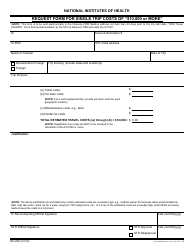 Document preview: Form 2963 Request Form for Single Trip Costs of $10,000 or More
