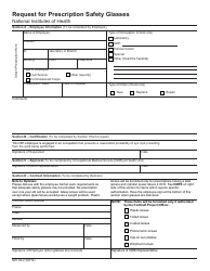 Form NIH29-2 Request for Prescription Safety Glasses, Page 3