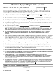 Document preview: Form NIH-2851-2 Student Loan Repayment Program Service Agreement