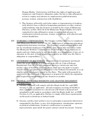 Health Insurance Grant Contract - Mnsure - Sample - Minnesota, Page 12