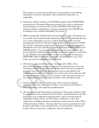 Health Insurance Grant Contract - Mnsure - Sample - Minnesota, Page 5