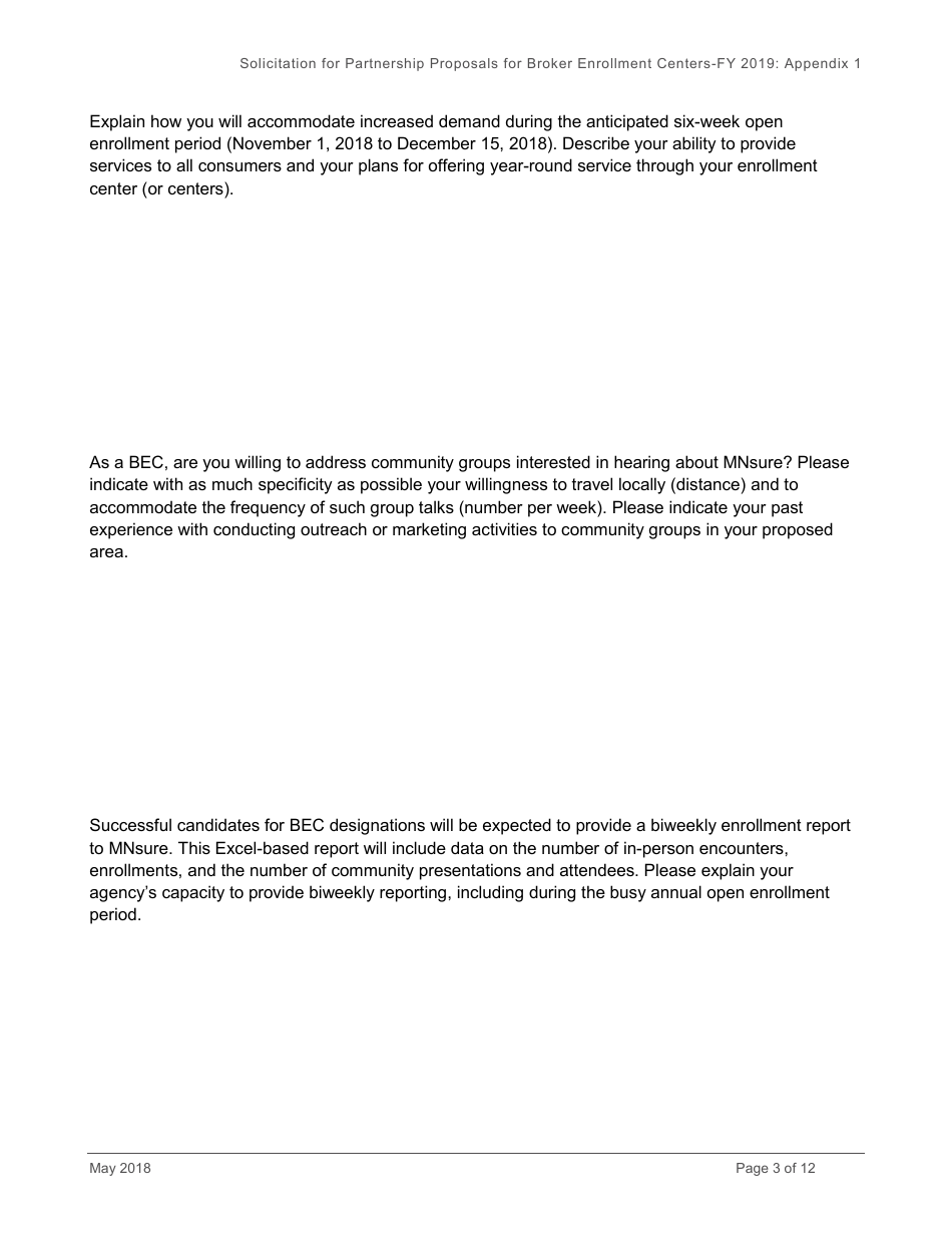 Appendix 1 Questionnaire Form - Mnsure - Minnesota, Page 3