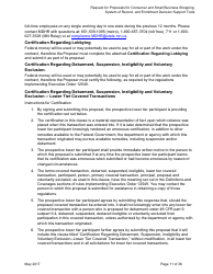 Request for Proposals for Consumer and Small Business Shopping, System of Record, and Enrollment Decision Support Tools for Mnsure - Minnesota, Page 11