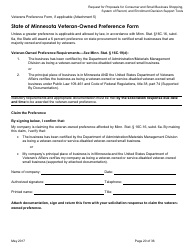 Request for Proposals for Consumer and Small Business Shopping, System of Record, and Enrollment Decision Support Tools for Mnsure - Minnesota, Page 20