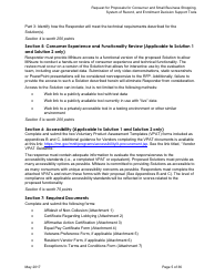 Request for Proposals for Consumer and Small Business Shopping, System of Record, and Enrollment Decision Support Tools for Mnsure - Minnesota, Page 5