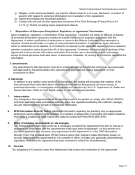 Professional and Technical Services Contract Form - Mnsure - Sample - Minnesota, Page 14