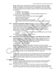 Professional and Technical Services Contract Form - Mnsure - Sample - Minnesota, Page 6