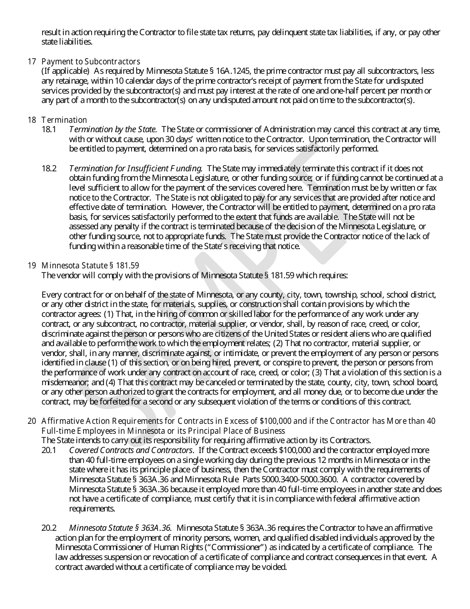 Request for Proposals (Rfp) - Minnesota, Page 22