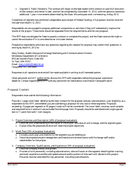 Request for Proposals (Rfp) - Minnesota, Page 5