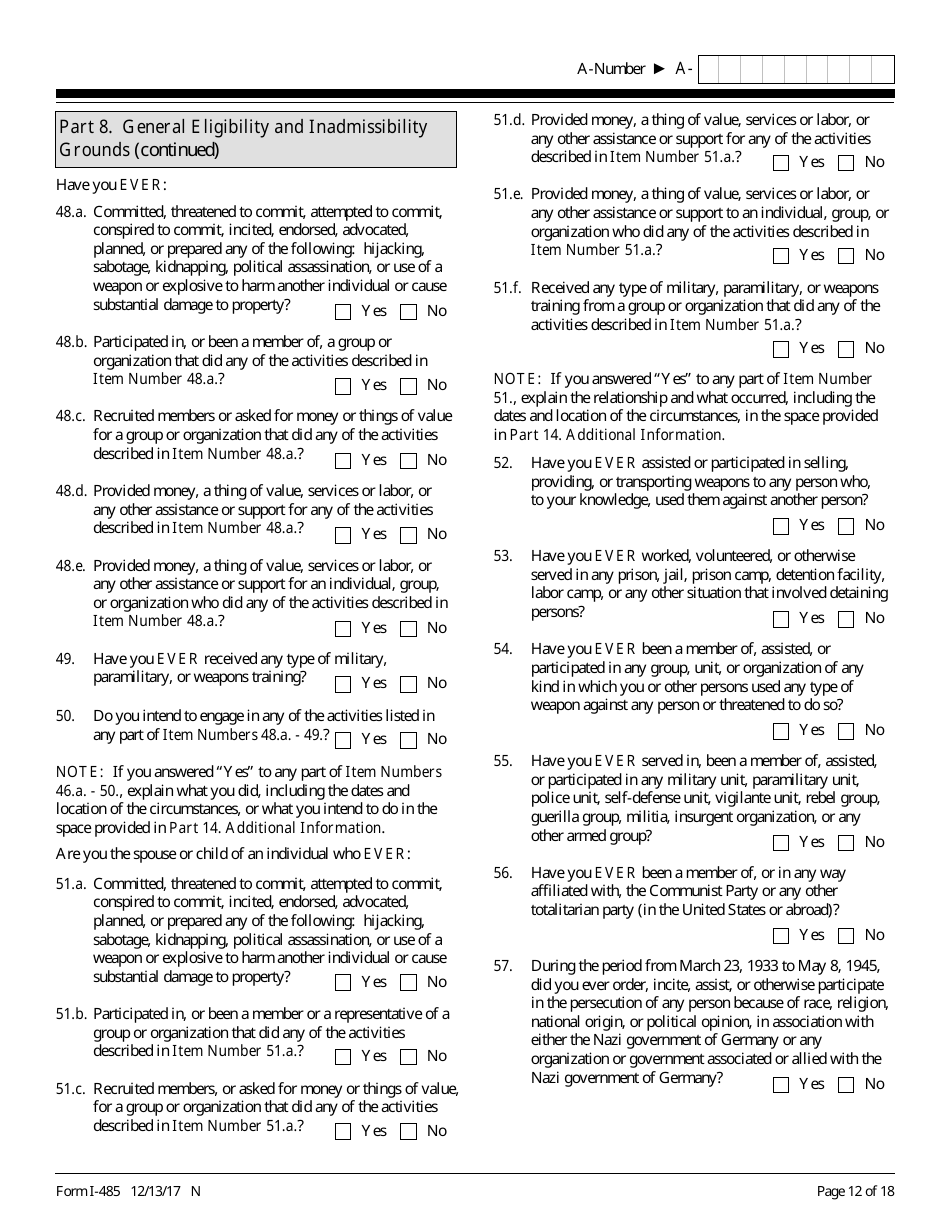 USCIS Form I-485 - Fill Out, Sign Online And Download Fillable PDF ...