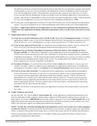 Instructions for USCIS Form I-765 Application for Employment Authorization, Page 8